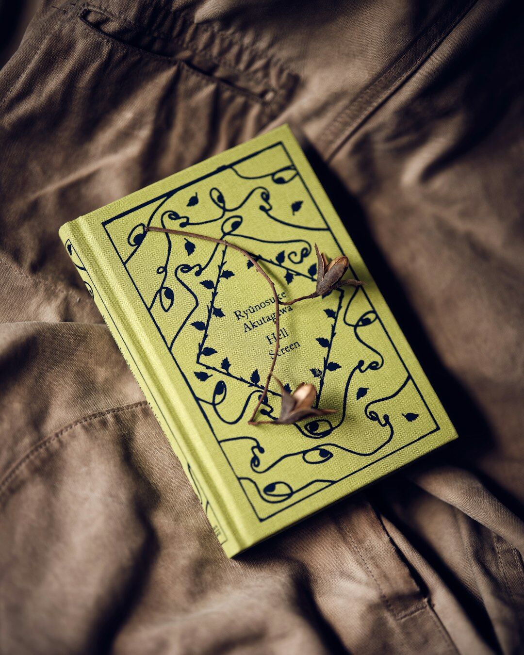 mystery book cover with twist
