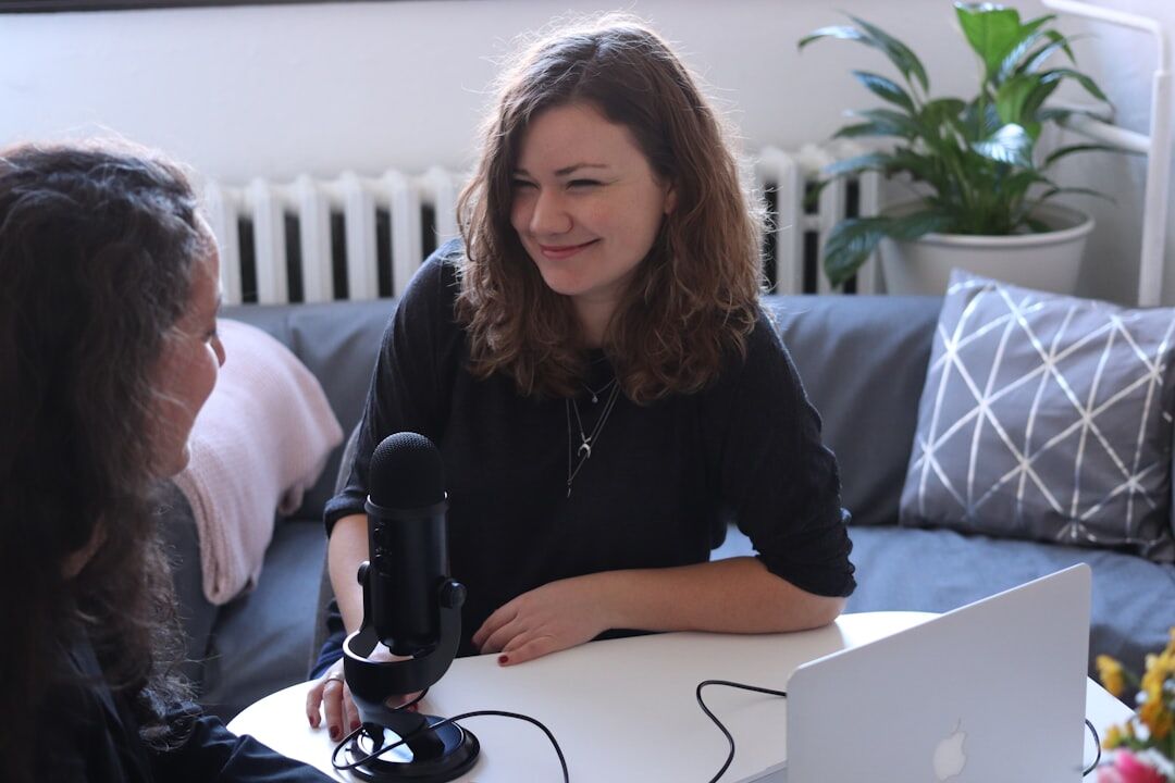 author interview setting